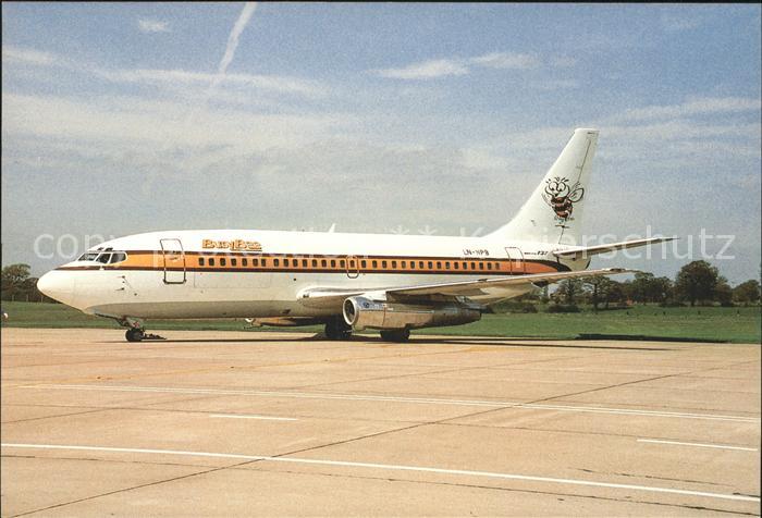 Flugzeuge Zivil LN-NPB B737-2R4C c/n 21763 Busy Bee