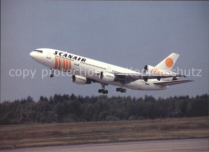 Flugzeuge Zivil Scanair DC10-10