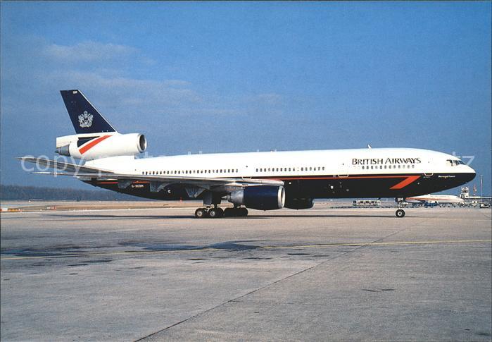 Flugzeuge Zivil British Airways Mc.D.D. DC-10-30 G-BEBM