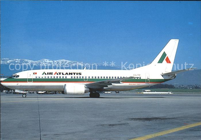 Flugzeuge Zivil Air Atlantis Boeing 737-382 CS-TIF