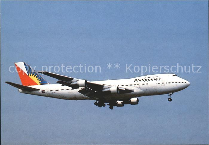Flugzeuge Zivil Philippines Boeing 747 EI-BZA