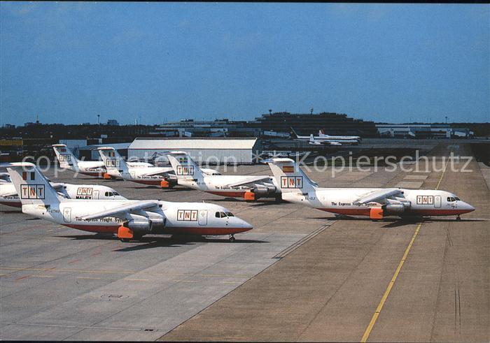 Flugzeuge Zivil TNT BAe 146-200 QT Cologne