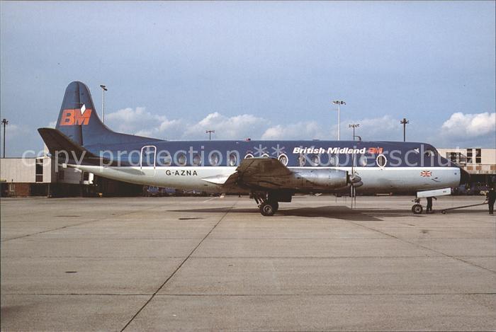 Flugzeuge Zivil British Midland G-AZNA Vickers 813 Viscount c/n 350