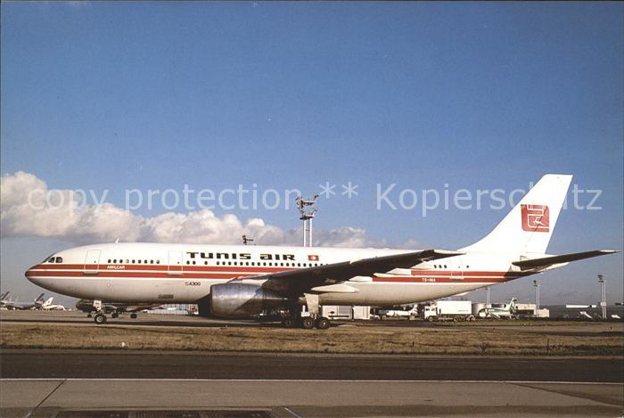 Flugzeuge Zivil Tunis Air TS-IMA Airbus A.300B4 203 c/n 188