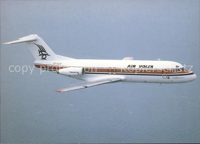 Flugzeuge Zivil Fokker F28 Mk4000 Air Volta XT-FZP