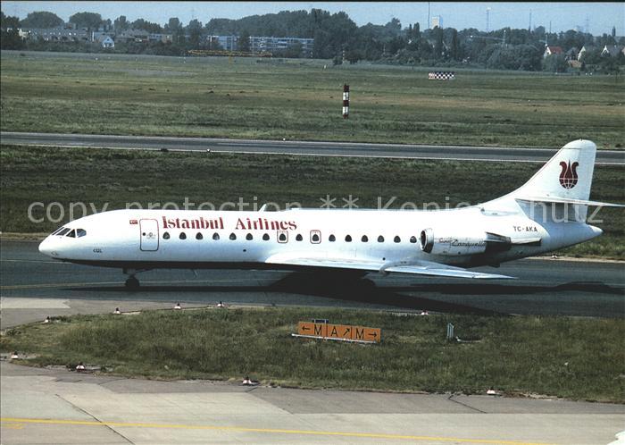 Flugzeuge Zivil Istanbul Airlines SE 210 Caravelle 10B