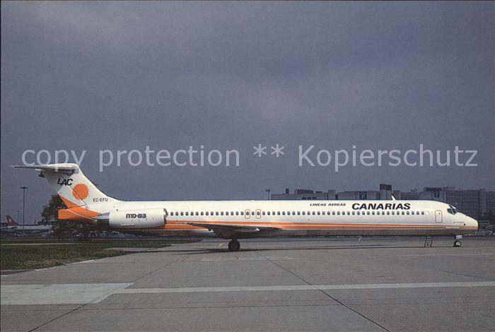 Flugzeuge Zivil LAC MD-83 EC-EFU c/n 49574/1413