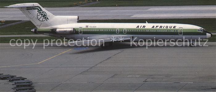Flugzeuge Zivil Air Afrique Boeing 727-2H9 YU-AKK c/n 22665/1786