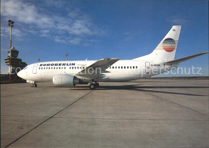 Flugzeuge Zivil Euroberlin France Flotte Boeing 737-300 Flughafen Tegel