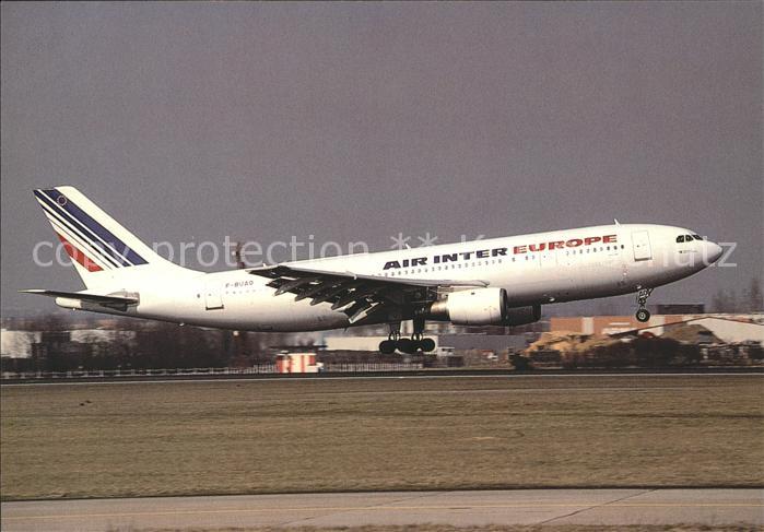 Flugzeuge Zivil Air Inter Europe Airbus A300B2-103 F-BUAD c/n 003