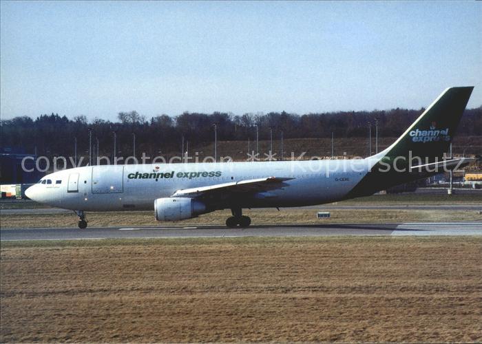 Flugzeuge Zivil Channel Express Airbus A-300-F4-103 G-CEXC c/n 124