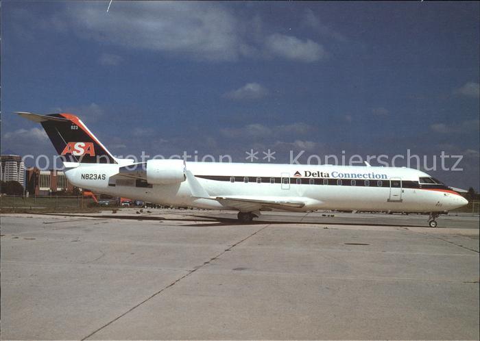 Flugzeuge Zivil Asa Delta Connection Canadair RJ 200ER CL-600-2B19 N823AS