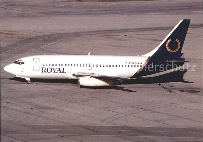 Flugzeuge Zivil Royal Boeing 737-242C C-FNAQ c/n 20455/254