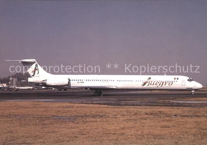 Flugzeuge Zivil Allegro McDonnell Douglas MD-83 XA-SWW