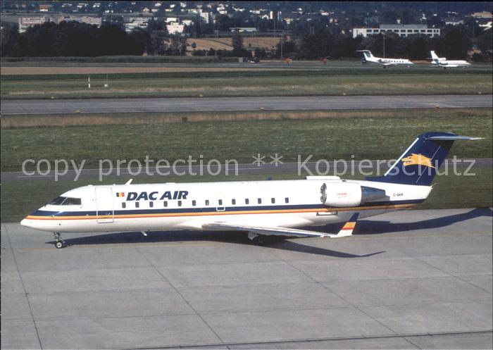 Flugzeuge Zivil Dac Air Canadair Regional Jet C-GAIK