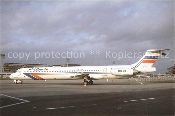 Flugzeuge Zivil Air Liberte MD-83 F-GHEC c/n 49662
