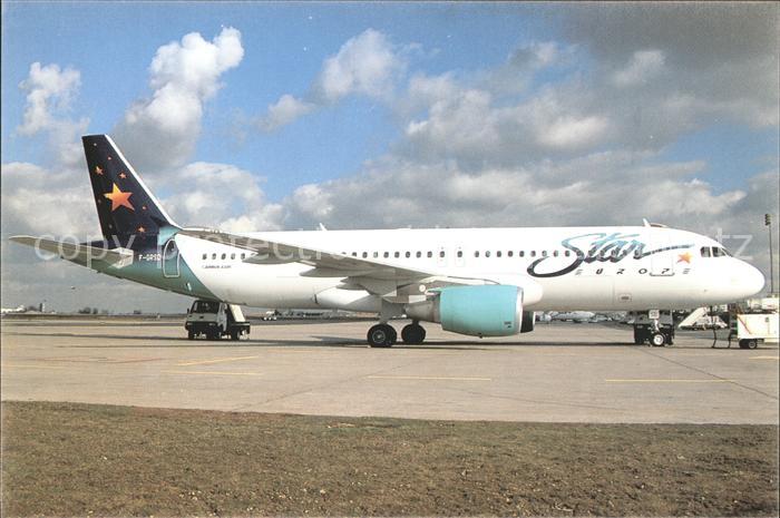 Flugzeuge Zivil Star Europe A 320-214 F-GRSD c/n 653