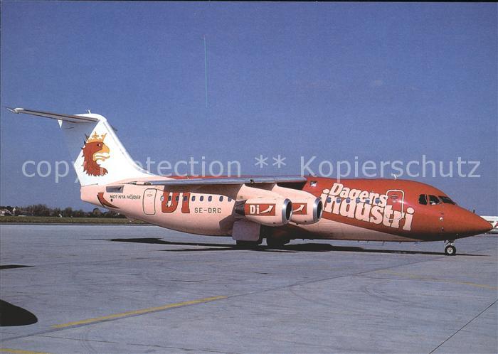 Flugzeuge Zivil Malmo Aviation BAe 146-200A SE-DRC c/n