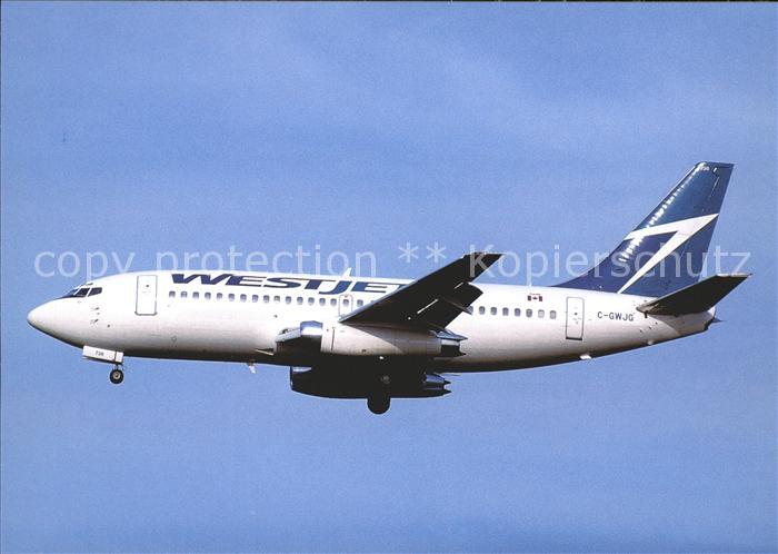 Flugzeuge Zivil Westjet Airlines B-737-275 C-GWJG c/n 20670