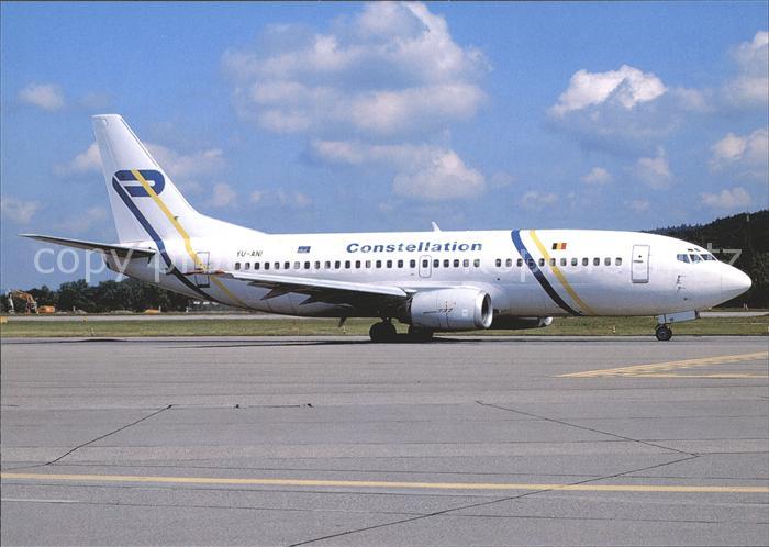 Flugzeuge Zivil Constellation B-737-3H9 YU-ANI c/n 2341