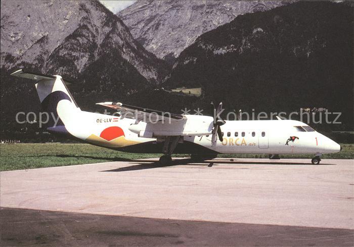 Flugzeuge Zivil Orca Air De Havilland Dash 8-311 OE-LLV c/n 290