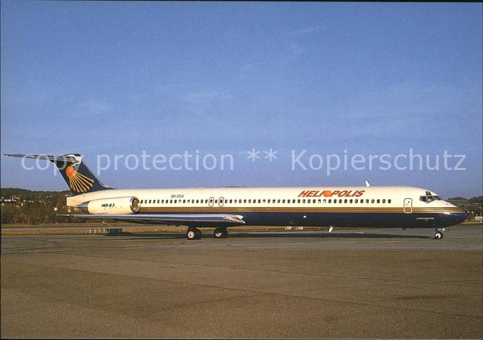 Flugzeuge Zivil Heliopolis McDonnell Douglas MD-83 SU-ZCA c/n 53190/2148