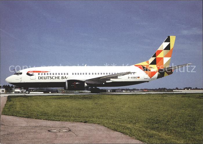 Flugzeuge Zivil Deutsche BA Sterntaler Boeing 737-3L9 D-ADBE c/n 24569/1775