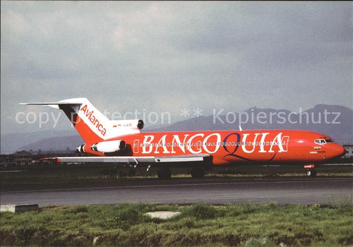 Flugzeuge Zivil Avianca Bancoquia Boeing 727-2H3 HK-348