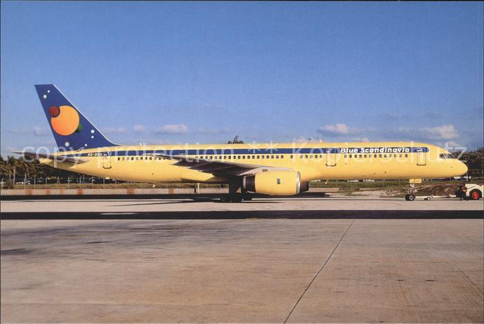 Flugzeuge Zivil Blue Scnadinavia B 757-2YO SE-DUL cn 26151/472