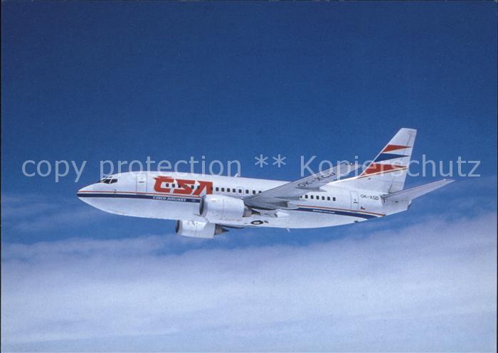 Flugzeuge Zivil TSA Boeing B 737-500 OK-XGD