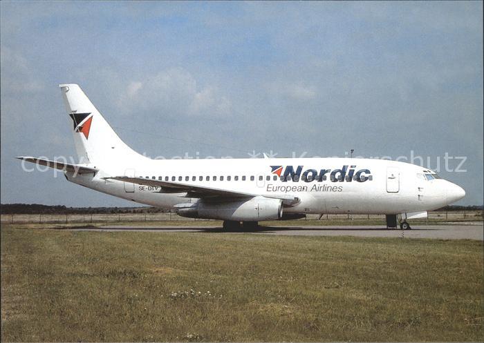 Flugzeuge Zivil Nordic European B-737-291 SE-DTV c/n 20363