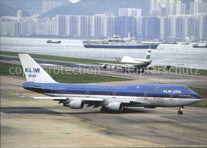 Flugzeuge Zivil KLM Asia B747-406 PH-BFD c/n 27001/737