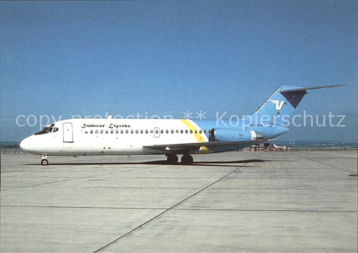 Flugzeuge Zivil Summer Express MCD Douglas DC-9-21 SX-BFS cn 47305