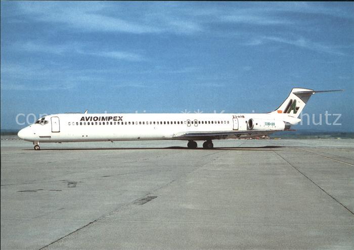 Flugzeuge Zivil Avioimpex MCD Douglas MD-81 Z3-ARB cn 4