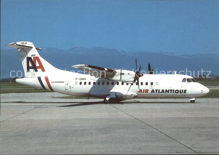Flugzeuge Zivil Air Atlantique Aerospatiale Alenia ATR-42-300 F-GIIA cn 018