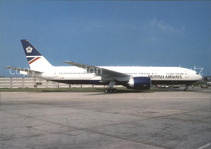 Flugzeuge Zivil British Airways Boeing 777-236 G-VIIA cn 27483