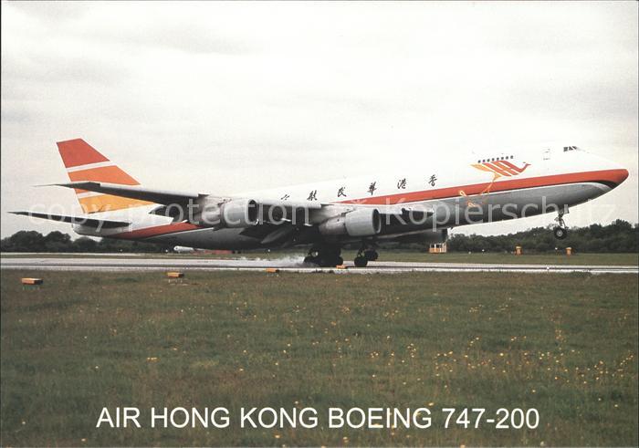 Flugzeuge Zivil Air Hong Kong Boeing 747-200