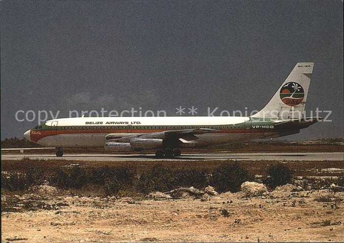 Flugzeuge Zivil Belize Airways Boeing 720 VP-HCO