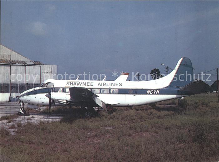 Flugzeuge Zivil Shawnee Airlines DH 114 Riley Heron N6V