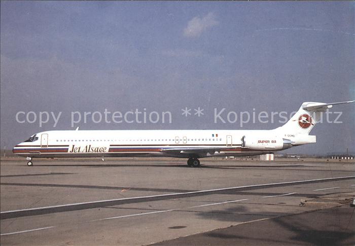 Flugzeuge Zivil McDonnell Douglas MD-83 F-GGMD Jet Alsa