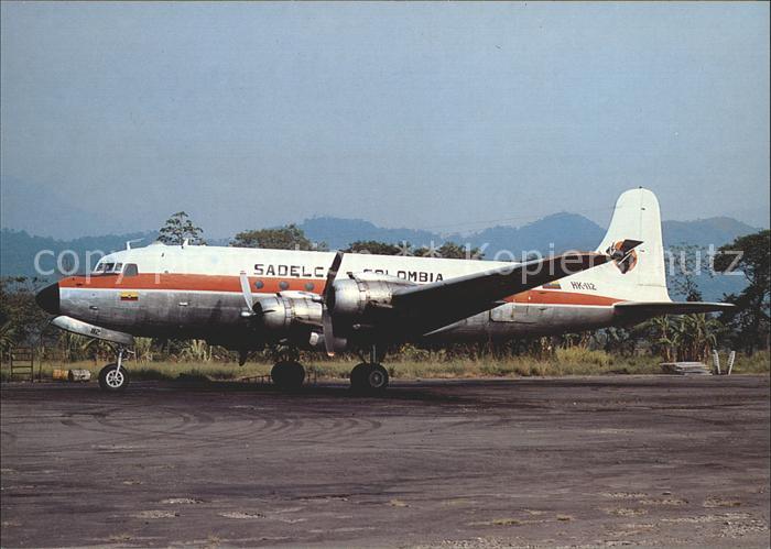 Flugzeuge Zivil Douglas DC-4 Sadelca Colombia HK-112