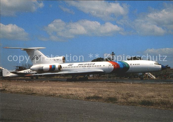 Flugzeuge Zivil Aeronica Tupolev 154M YN-CBT