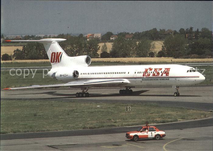 Flugzeuge Zivil Ceskoslovenske Aerolinie Tupolev Tu-154M OK-VCG