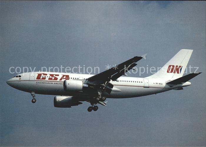 Flugzeuge Zivil CSA Airbus A310-304 OK-WAA cn 564