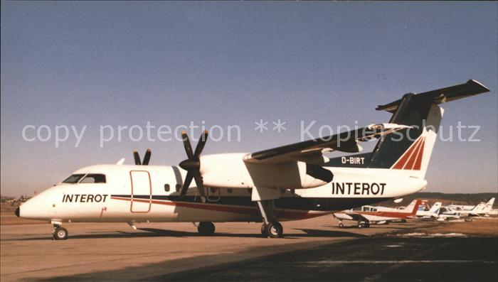 Flugzeuge Zivil Interot Dash 8-102A D-BIRT c/n 260