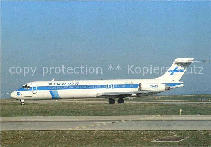 Flugzeuge Zivil Finnair Mc Donnell Douglas MD-87 OH-LMB