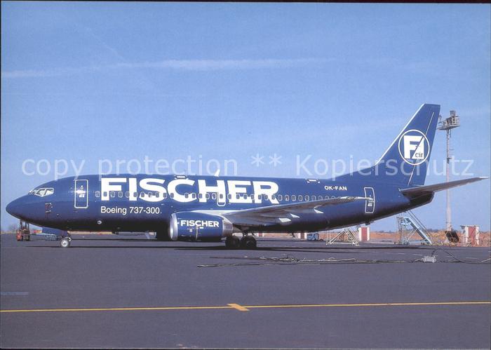 Flugzeuge Zivil Fischer Air B-737-33A OK-FAN c/n 27469