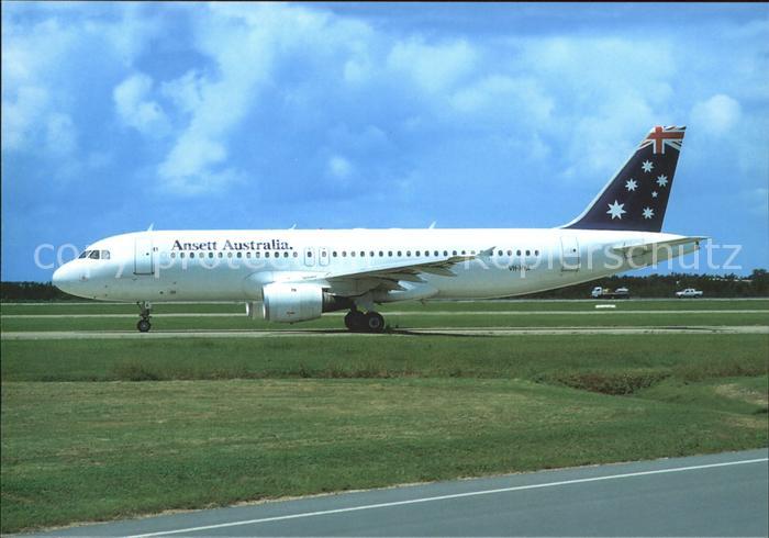 Flugzeuge Zivil Ansett Australia A 320-211 VH-HYA cn 22