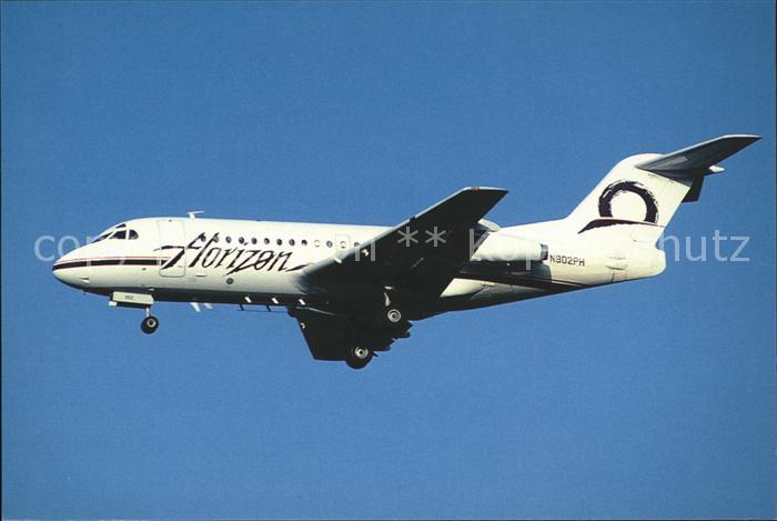 Flugzeuge Zivil Horizon Air Fokker F.28-1000 N802PH