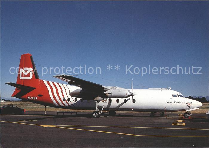 Flugzeuge Zivil New Zealand Post Fokker F-27-500 ZK-NAN c/n 10365